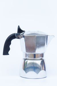 Close-up of coffee against white background