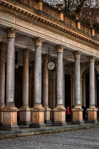 Facade of historical building