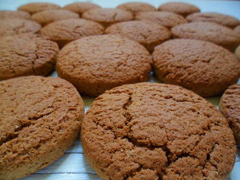 Close-up of cookies