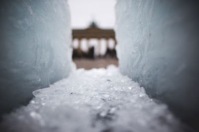 Close-up of snow