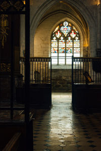 Interior of building