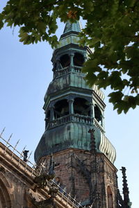 Low angle view of a temple