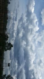 Scenic view of cloudy sky