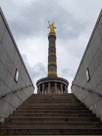 Berlin victory column with perspective