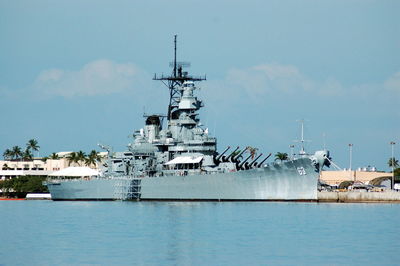 Uss missouri at prarl harbor 