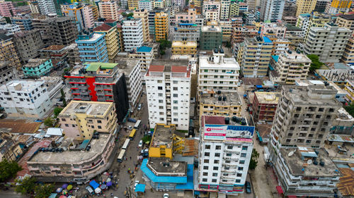 Aerial view of dar es salaam, tanzania