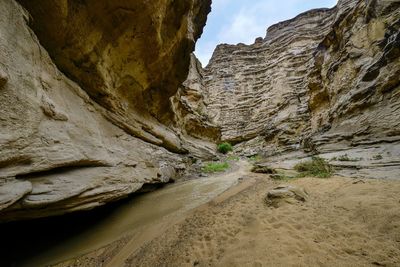 The tianshan grand canyon is a popular tourist destination known for its stunning natural scenery