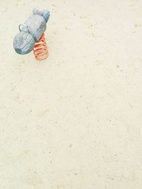 High angle view of building