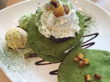 Close-up of food in plate