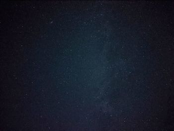 Low angle view of stars in sky