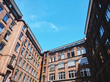 Low angle view of building against sky