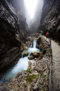 Scenic view of mountains