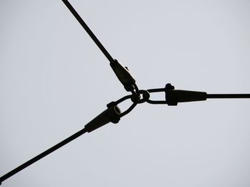 Low angle view of tree against clear sky