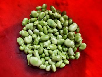 Full frame shot of green beans