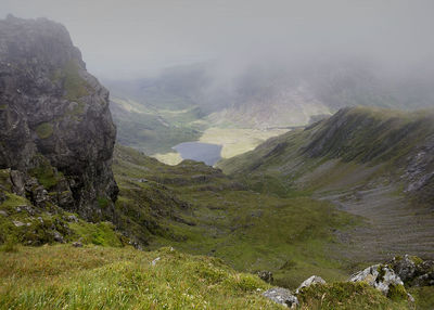 Scenic view of mountains