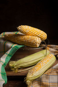 Close-up of corn