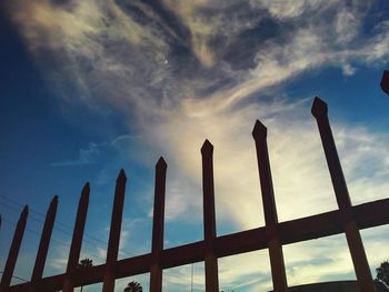 Low angle view of cloudy sky