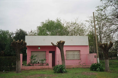 Entrance of building