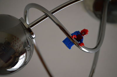 Close-up of objects on table