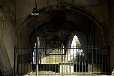 View of bridge in city