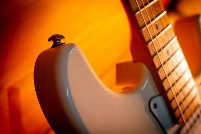 Close-up of guitar