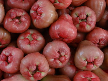 Full frame shot of fruits for sale at market