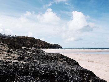 Idyllic shot of sea against sky