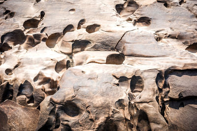 Full frame shot of rocks