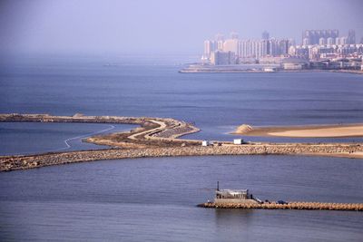 Scenic view of calm sea against sky