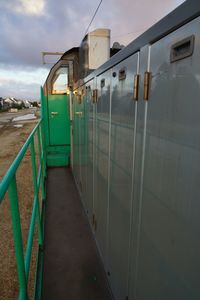 View of building against cloudy sky
