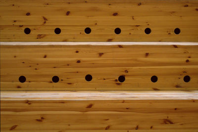 Full frame shot of wooden wall