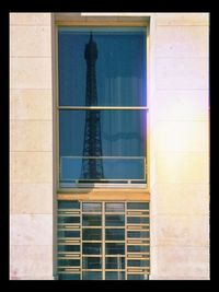 Low angle view of modern building