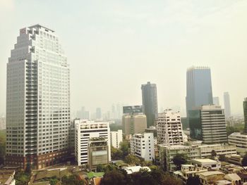 Modern buildings in city