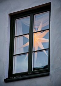 Low angle view of window