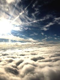 Scenic view of clouds in sky