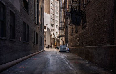 Street amidst buildings in city