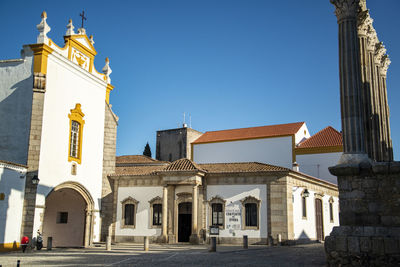 Low angle view of church