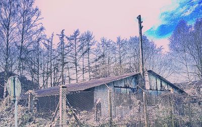 Built structure against the sky