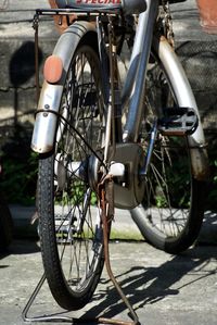 Bicycle on street