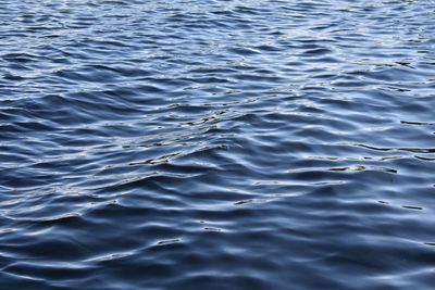 Full frame shot of rippled water