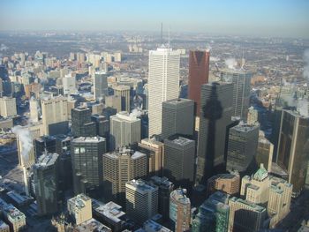 Aerial view of cityscape