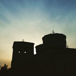 Low angle view of buildings against sky