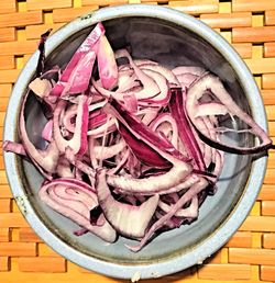 Close-up of ice cream in bowl