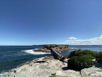 Bare island fort