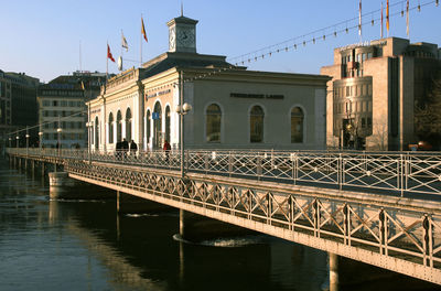 Bridge over river
