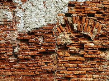 Full frame shot of brick wall