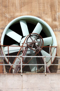 Close-up of basketball hoop