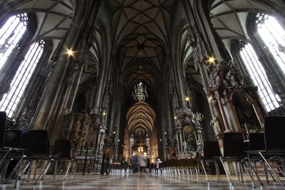 Interior of cathedral