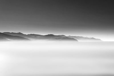 Scenic view of mountains