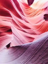 Full frame shot of rock formations